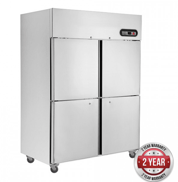 SUF1200 TROPICAL Thermaster 4×½ door SS Freezer - Office Connect 2018