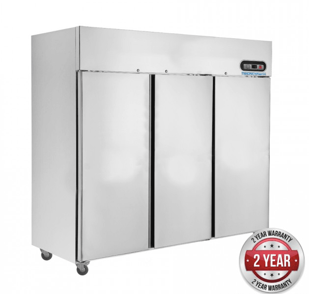 SUF1500 Three Door SS Upright Display Freezer - Office Connect 2018