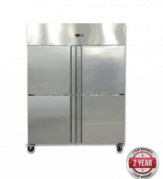 GN1200BTM GRAND ULTRA Four 2/1 S/S door upright Freezer 1200L - Office Connect 2018