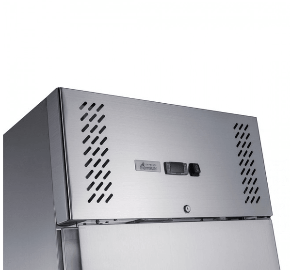 FED-X S/S Two Door Upright Freezer - XURF600S1V - Office Connect 2018