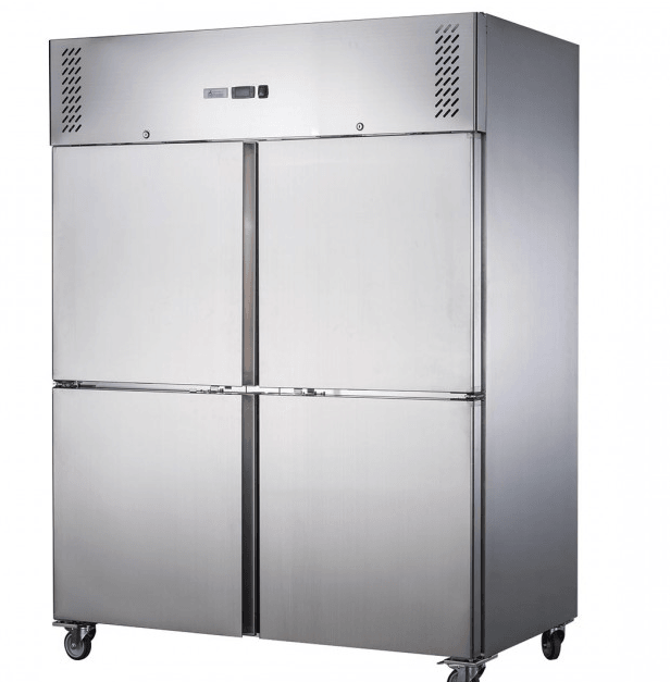 FED-X S/S Four Door Upright Freezer - XURF1200S2V - Office Connect 2018