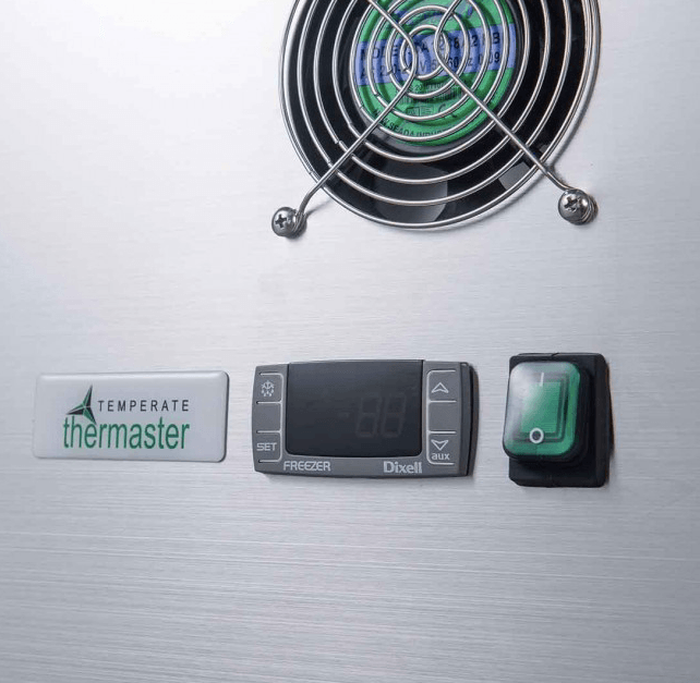 FED-X S/S Three Door Bench Freezer - XUB7F18S3V - Office Connect 2018