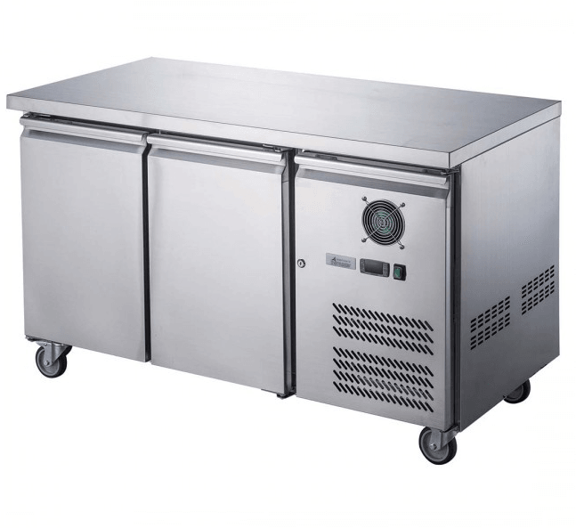 FED-X S/S Two Door Bench Freezer - XUB6F13S2V - Office Connect 2018