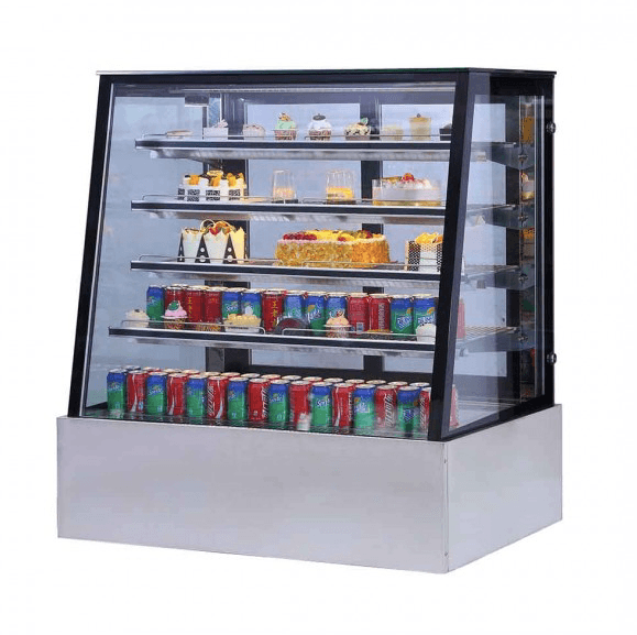 SLP830C Bonvue Deluxe Chilled Display Cabinet 900x800x1350 - Office Connect 2018