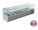 FED-X Flat Glass Salad Bench - XVRX1500/380 - Office Connect 2018