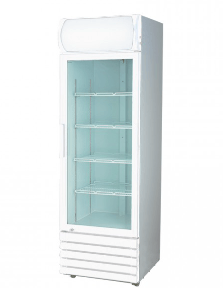 Single Glass Door Colourbond Upright Drink Fridge - Office Connect 2018