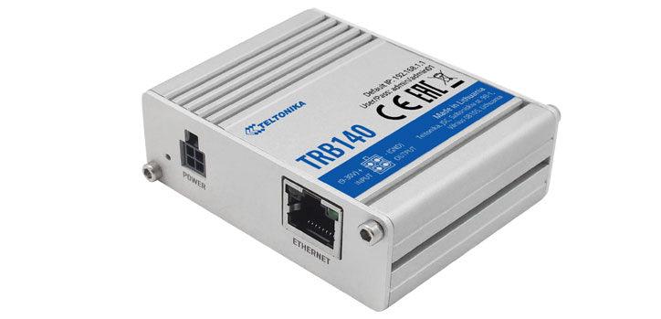 Teltonika TRB140 Industrial Ethernet to 4G LTE IoT Gateway - Office Connect