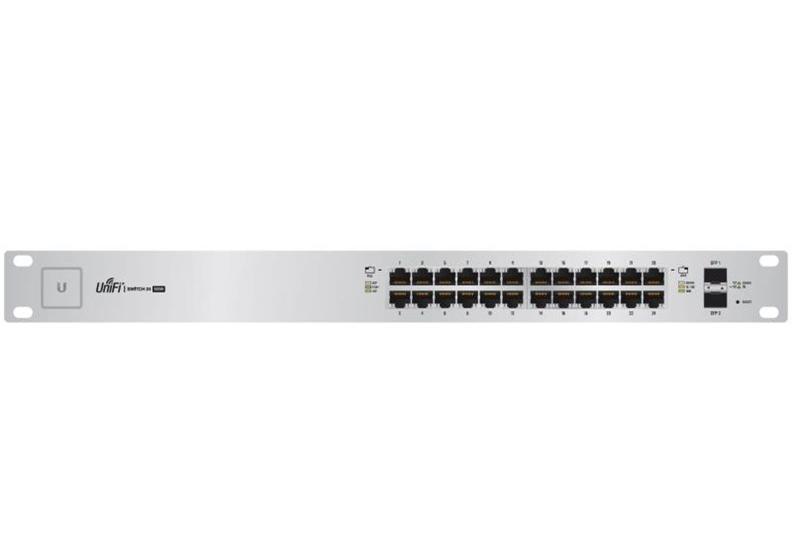 UniFiSwitch 24 Port Gigabit 500W Managed PoE Switch - Office Connect