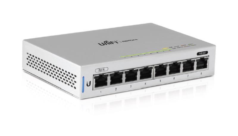 UniFiSwitch 8 Port Gigabit Managed Switch - Office Connect