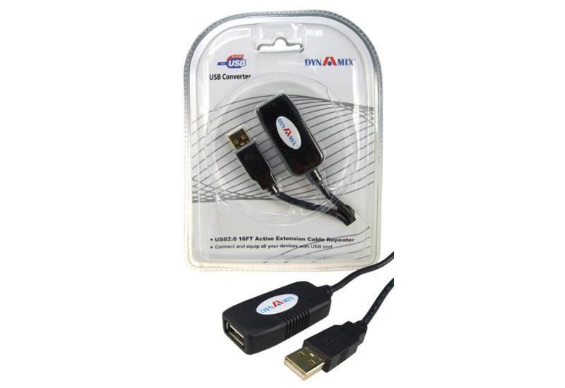 USB 2.0 5m Active Extension Cable - Office Connect