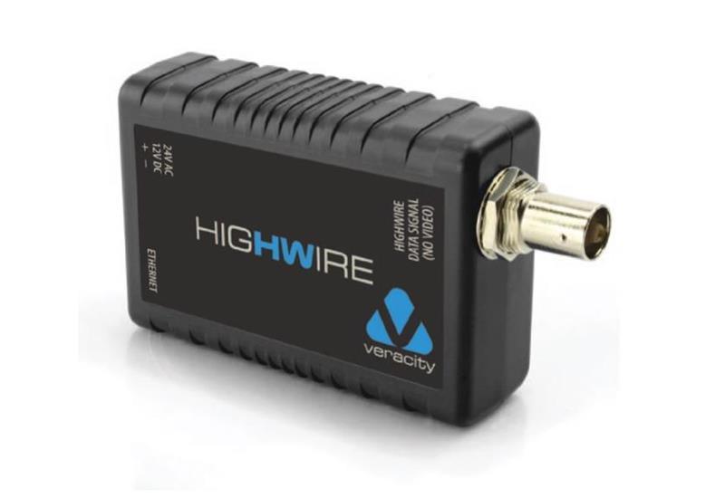 Veracity HIGHWIRE Ethernet Over Coax with POE OUT - Office Connect