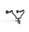 HUMANSCALE MON ARM M2.1 DUAL CLAMP BLK - Office Connect