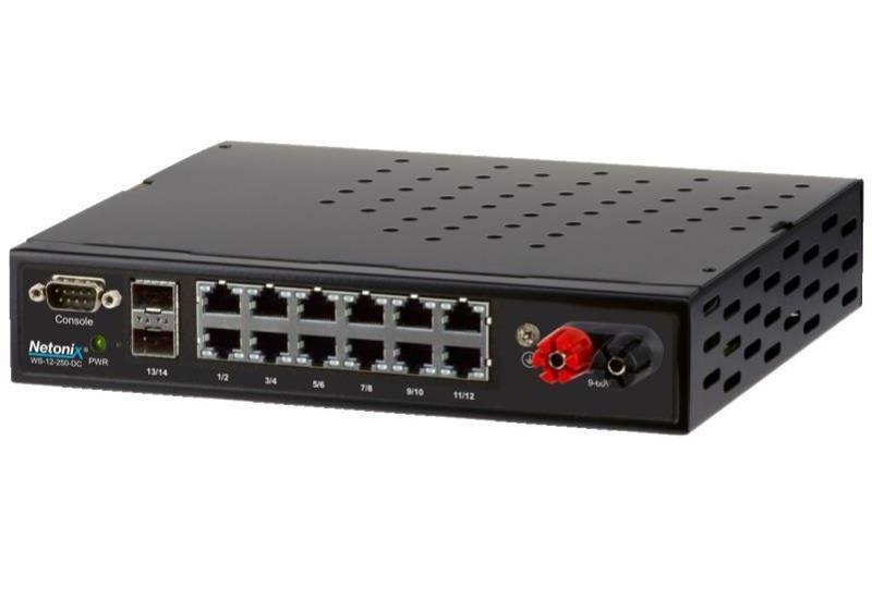 Netonix 12 Port DC Powered Managed PoE Switch - Office Connect