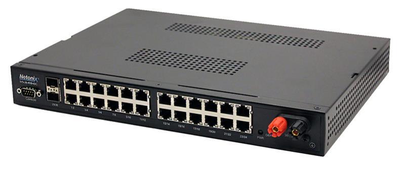 Netonix 26 Port 400W DC Powered Managed PoE Switch - Office Connect