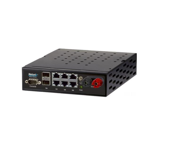 Netonix 6 Port + 2 SFP DC Power Managed PoE Switch - Office Connect