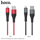 Fast Charging Cable w/ Metallic Plug (X38) Micro USB (red only) - Office Connect