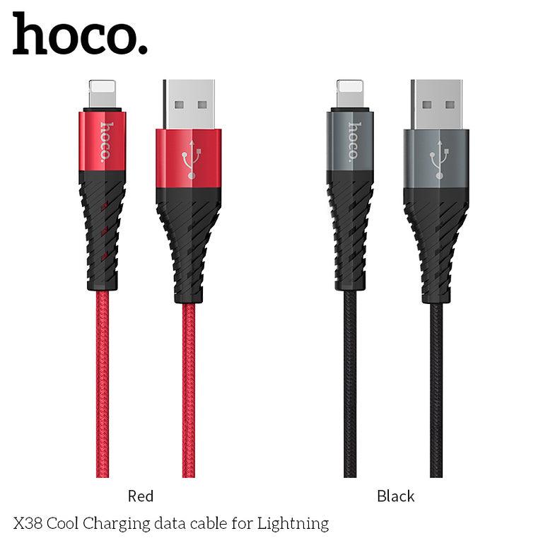 Fast Charging Cable w/ Metallic Plug (X38) Micro USB (red only) - Office Connect