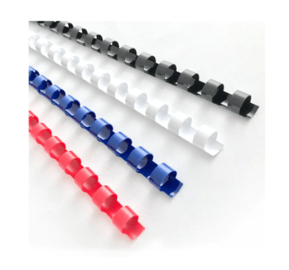 Icon Binding Coil Plastic 19mm Red Pack 100 - Office Connect