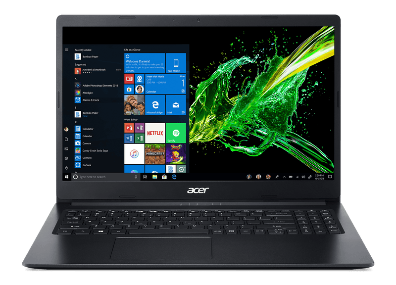 ACER ASPIRE 3 A315-34-C08V 15.6" HD INTEL CELERON N4020 4GB 1TB HDD WIN10 NOTEBOOK 1YR WTY - Office Connect 2018