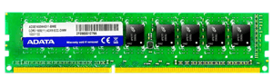 ADATA 4GB DDR3 1600 Unbuffered ECC DIMM Lifetime wty - Office Connect 2018