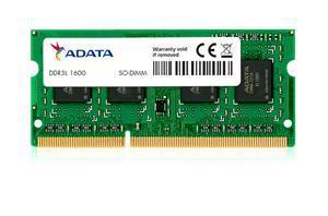 ADATA 4GB DDR3L-1600 PC3L-12800 1.35v SODIMM Lifetime wty - Office Connect 2018