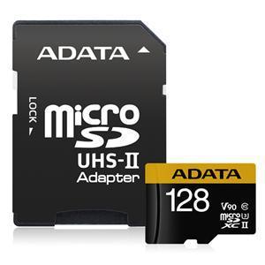 ADATA Premier ONE V90 UHS II Micro SDXC Card 128GB - Office Connect 2018