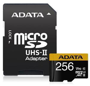 ADATA Premier ONE V90 UHS II Micro SDXC Card 256GB - Office Connect 2018