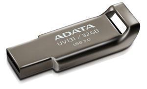 ADATA UV131 Classic USB 3.1 32GB Chromium Durable Grey Flash Drive - Office Connect 2018