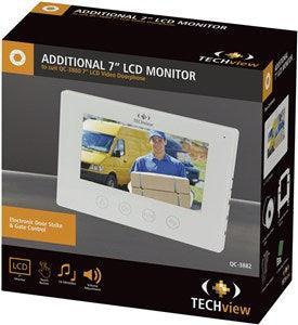 Additional 7” LCD Monitor - Suits QC-3880 - Office Connect 2018