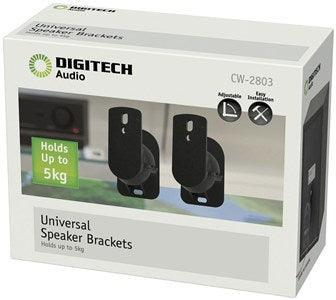 Adjustable Tilt and Swivel Speaker Wall Bracket Pair - Office Connect 2018