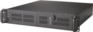 Advantech ACP-2010MB-35D 2U Rack Black Chassis M/ATX w/ 350W PSU - Office Connect 2018