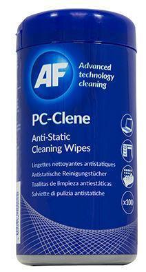 AF PC-Clene Anti-Static PC Wipes Tub - 100 - Office Connect 2018