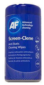 AF Screen-Clene Andti-Static Cleaning Wipes Tub - 100 - Office Connect 2018
