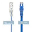 ALOGIC 0.3M CAT6 ULTRA SLIM NETWORK CABLE BLUE - Office Connect 2018