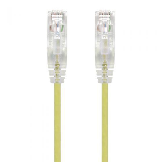 ALOGIC 0.3M CAT6 ULTRA SLIM NETWORK CABLE YELLOW - Office Connect 2018