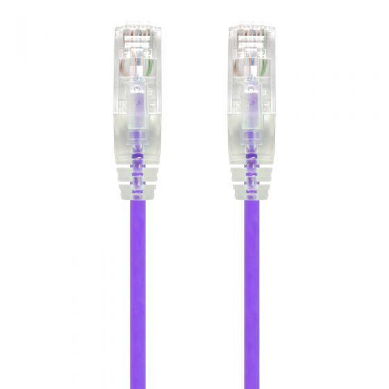 ALOGIC 0.5M CAT6 ULTRA SLIM NETWORK CABLE PURPLE - Office Connect 2018