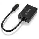 ALOGIC 15CM MICRO HDMI TO VGA ADAPTER WITH 3.5MM AUDIO MALE TO FEMALE (FULL HD 1920 X 1080) - Office Connect 2018