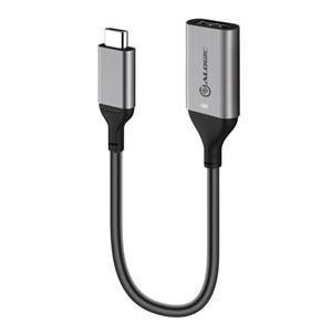 ALOGIC 15CM ULTRA USB-C (MALE) TO DISPLAYPORT (FEMALE) ADAPTER - 4K @60HZ - Office Connect 2018
