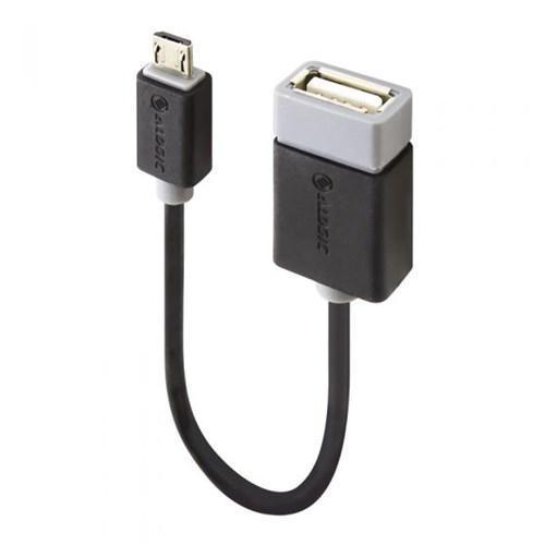 ALOGIC 15CM USB 2.0 TYPE B MICRO TO TYPE A OTG ADAPTER - MALE TO FEMALE - Office Connect 2018