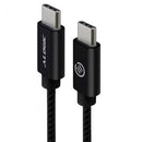 ALOGIC 1M USB 2.0 USB-C TO USB-C CABLE - CHARGE & SYNC - MALE TO MALE - BLACK - PRIME SERIES - Office Connect 2018