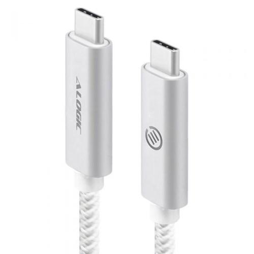 ALOGIC 1M USB 3.1 USB-C TO USB-C MALE TO MALE - SILVER - Office Connect 2018