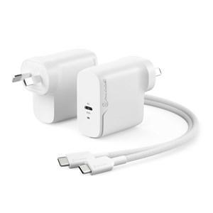 ALOGIC 1X65RAPID POWER 65W GAN CHARGER USB-C(MAX. 65W) -INCLUDES 2M USB-C CHARGING CABLE - Office Connect 2018