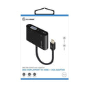 ALOGIC 2-IN-1 MINI DISPLAYPORT TO 4K HDMI VGA ADAPTER - MALE TO 2 FEMALE - Office Connect 2018