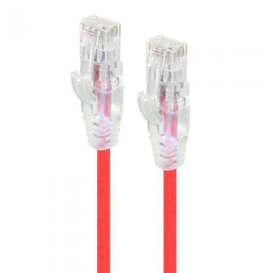 ALOGIC 2M CAT6 ULTRA SLIM NETWORK CABLE RED - Office Connect 2018