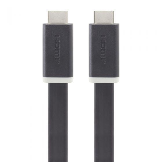 ALOGIC 2M FLAT HIGH SPEED HDMI WITH ETHERNET CABLE MALE TO MALE - Office Connect 2018