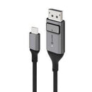 ALOGIC 2M ULTRA USB-C (MALE) TO DISPLAYPORT (MALE) CABLE - 4K @60HZ - Office Connect 2018