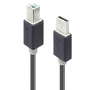 ALOGIC 2M USB 2.0 CABLE TYPE A MALE TO TYPE B MALE - Office Connect 2018