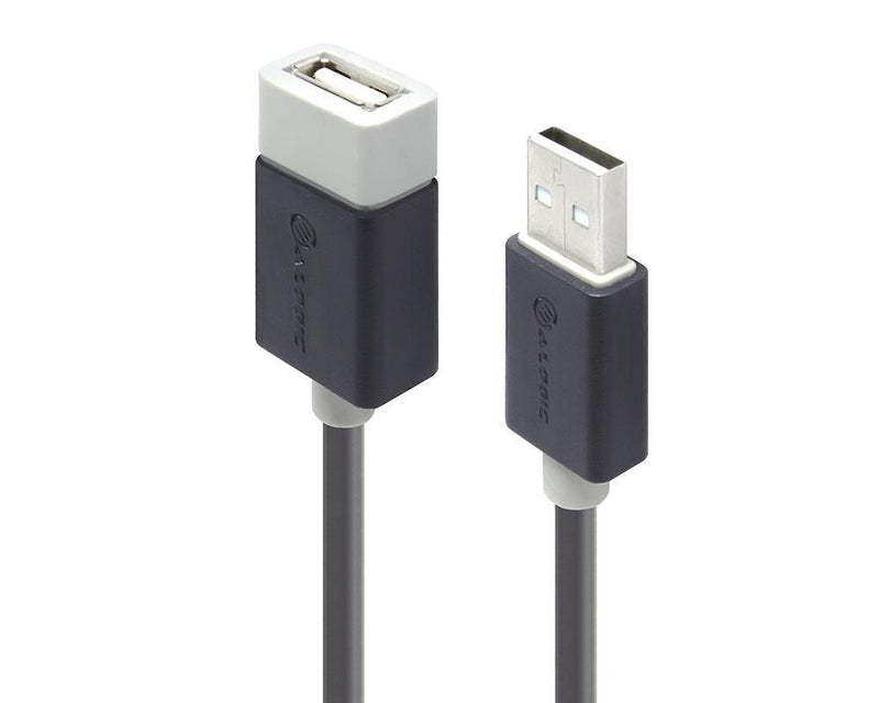 ALOGIC 2M USB 2.0 TYPE A TO TYPE A EXTENSION CABLE MALE TO FEMALE - Office Connect 2018