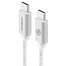 ALOGIC 2M USB 2.0 USB-C TO USB-C CABLE - CHARGE & SYNC - MALE TO MALE - SILVER - PRIME SERIES - Office Connect 2018