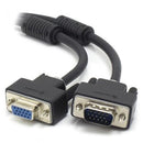 ALOGIC 2M VGA/SVGA PREMIUM SHIELDED MONITOR EXTENSION CABLE WITH FILTER MALE TO FEMALE - Office Connect 2018